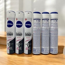 Nivea Spray Black  White Invisible Original 48h Protection 200 Ml Each 6 Bottle