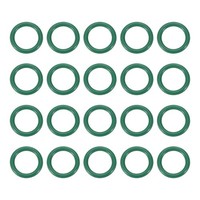 20 StüCk Fkm O-Ring 10,5Mm AußEn-Ø 7,5Mm Innen-Ø 1,5Mm Breite FüR Dichtung