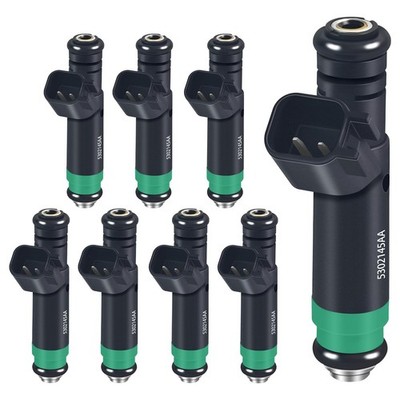 Fuel Injectors 53032145AA Set of 8 Compatible with Jeep Grand Cherokee 2001-2...