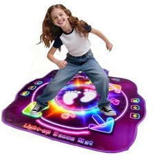 Dance Mat Toys for 3-12 Year Old Kids, Dancing Music Playmat with music mat