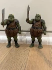 2 Original Vintage 1983 Kenner Star Wars ROTJ Gamorrean Guard Action Figures