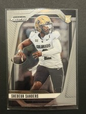 Panini 2025 Prizm Draft Picks Shedeur Sanders Rookie #19 Colorado Buffaloes