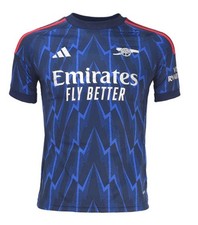Adidas Youth Arsenal Away T-Shirts Run Red Soccer Kid Top Tee GYM Shirt JI9550