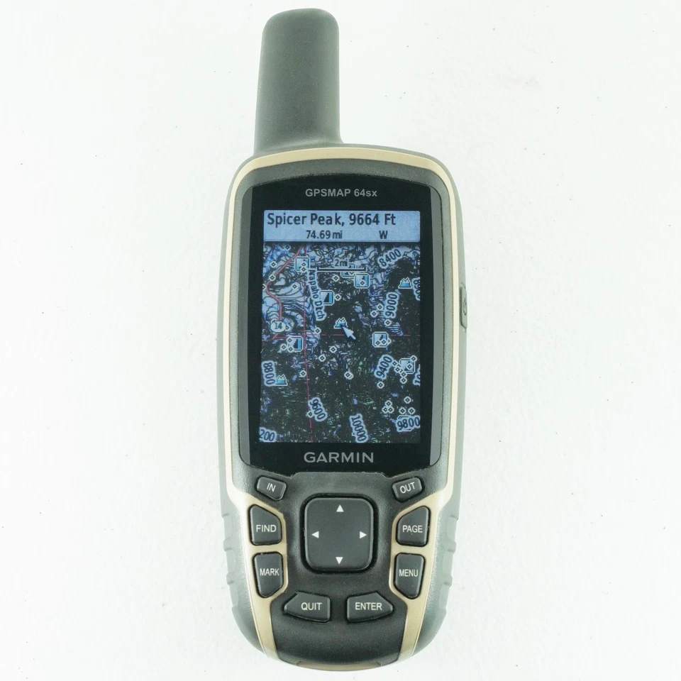 Garmin GPSMAP 64sx w/ TOPO U.S. 24K Maps Upgrade Choose Two Regions! - Image 3 of 4