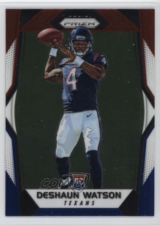 2017 Panini Prizm Rookies Red White & Blue Deshaun Watson #279 Rookie RC 1j4c