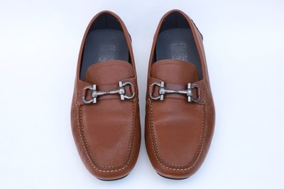 Salvatore Ferragamo Gancini Bit Loafers Drivers Mens Shoes  display picture 1