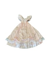 Vintage Gunne Sax Jessica McClintock Dress, Size 3 pink W/ crinoline layers RARE