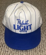Vtg Made in USA Spartan Specialties Charlie Irish Pabst Light Beer Snap Back Cap