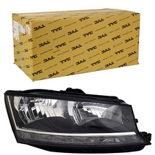 TYC HALOGEN LED HAUPTSCHEINWERFER SCHEINWERFER LINKS passend für SKODA FABIA 