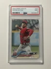 2018 Topps Update Shohei Ohtani #US1 RC Pitching In Red Jersey PSA 9 MINT