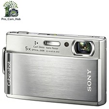 Sony Cyber-shot DSC-T300 Digital Camera 10.1MP 5x Optical Zoom Auto Focus Silver