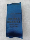 1901 MONROE 15th MICHIGAN INFANTRY GAR CIVIL WAR VET GRAND ARMY REUNION RIBBON