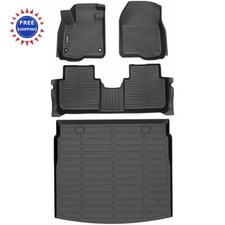 All Weather Floor Mats Fit for Honda CR-V 2023 2024 2025 2026 Hybrid TPE Rubber