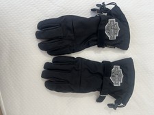 Harley-Davidson Gore-Tex Men's Small Black Insulated Motorcycle Gloves