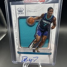 Panini 2017-18 Crown Royale Silhouettes Rookie Auto Jersey /199 Dwayne Bacon #2…