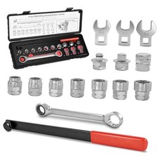Universal Ratcheting Serpentine Belt Tool Set 15-piece Professional Belt Universal Ratcheting Serpentine Belt Tool Set 15-piece Professional Belt