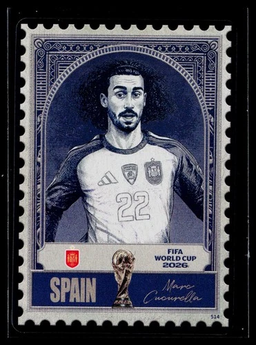 Marc Cucurella 2026 Panini Kayou FIFA World Cup Stamp #514 Spain
