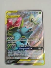 2019 Holographic Celebi & Venusaur GX TAG TEAM Pokémon trading card.