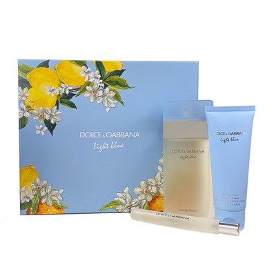 Dolce & Gabbana Light Blue 3 Pcs Women s Gift Set