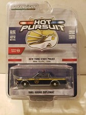 Greenlight Dodge 1985 Diplomat New York State Police 1:64 Scale Die Cast Car