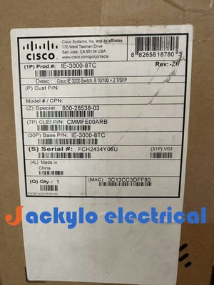 1PC New Cisco IE-3000-8TC With 1 Year Warranty Fast Shipping with warranty