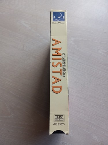 Amistad VHS Tape Matthew McConaughey Morgan Freeman - Picture 4 of 6