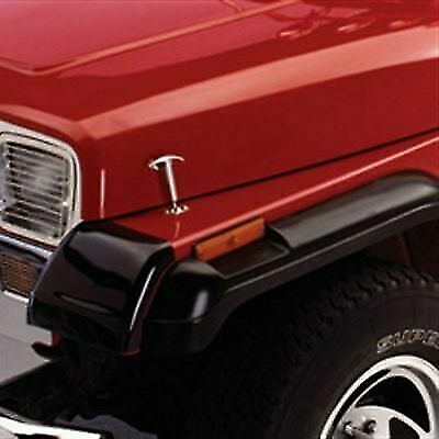 Hood Latch Set Stainless steel 1942-1995 FOR Jeep CJ & FOR WRANGLER 7401 - Picture 1 of 2
