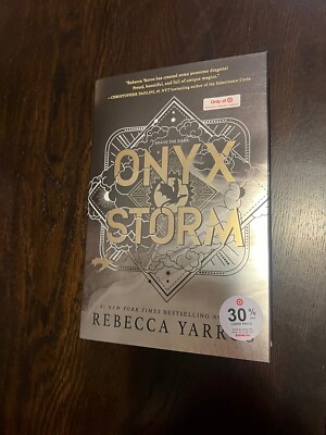 Onyx Storm - Target Exclusive by Rebecca Yarros (Hardcover) - In Hands  