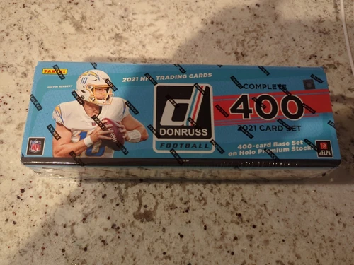 2021 Panini Donruss Football Complete Factory Set Gold Holo Premium Stock NFL
