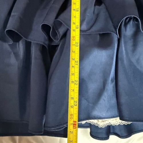 Vintage Martha's miniatures we're fussy girls 6x blue circle dress - Picture 11 of 12