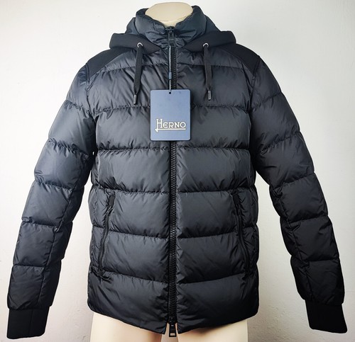HERNO Polar Tech Down Jacket PI0728U chaqueta de plumón chaqueta de hombre talla 50 NUEVA ETIQUETA - Imagen 3 de 22