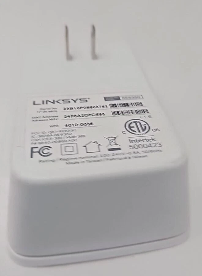 Linksys RE6400 Wireless WiFi Extender AC1200 Dual Band Repeater Signal Booster - Image 2 of 4