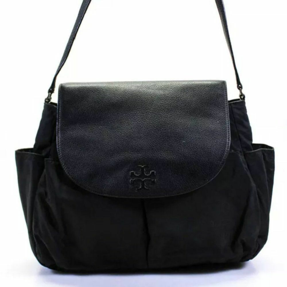 Tory Burch Thea Nylon Messenger Baby Diaper Bag Women… Gem