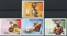 2015 Papua New Guinea - XV Pacific Games - Set of 4 - MNH