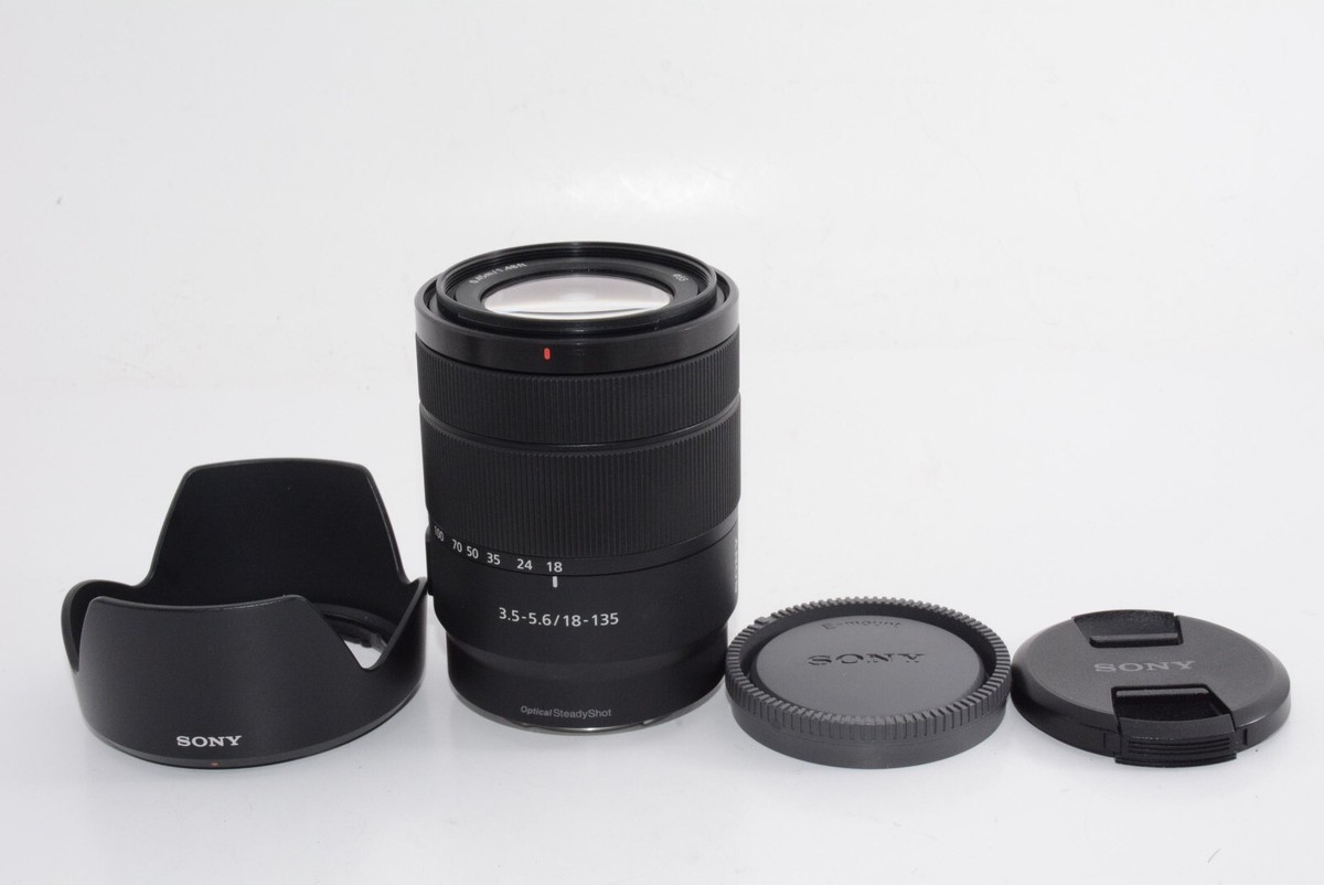 Exc+5]Sony E 18-135mm f/3.5-5.6 OSS Lens SEL18135 From JAPAN