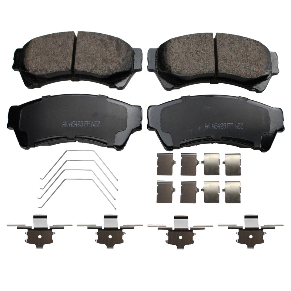 Pastillas de freno de disco delanteras ProAct Akebono ACT1164 para Ford Fusion Lincoln MKZ Mazda 6 Foto 2 de 4