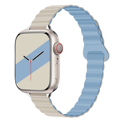 Slim Magnetic Loop Band Strap for Apple Watch Ultra 9 8 7 6 5 4 SE 44/41/45/49mm - Picture 38 of 44
