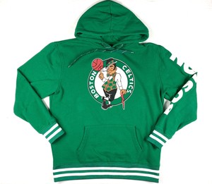 Boston Celtics Nba Basketball Retro logo gráfico Moletom Com Capuz Verde Grande | eBay