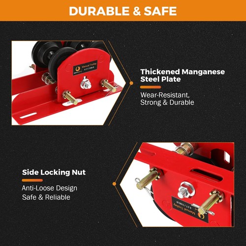 Manual Winch Hoist Crane Overhead Garage Winch Portable Lifter Handling Tools - Picture 6 of 6