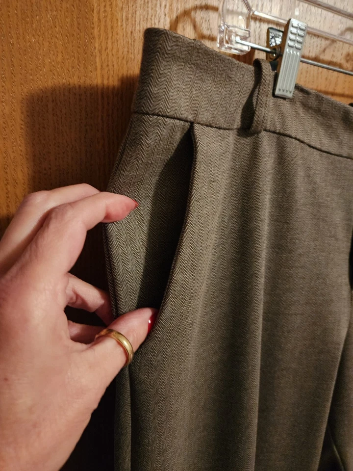 Kut From The Kloth Brown Classic Dressy Business Trouser Pants Women Sz 12 - Image 2 of 4