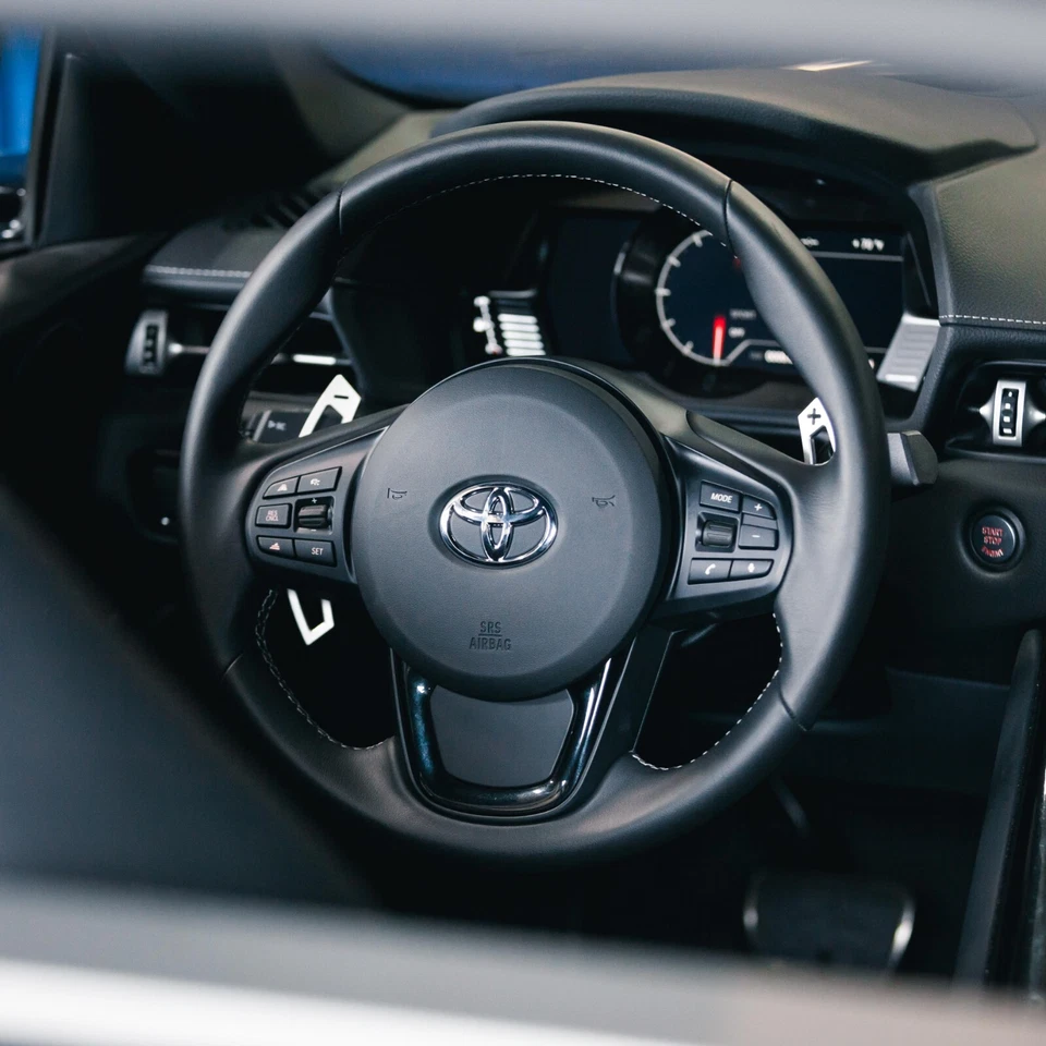 Titan Motorsports Billet Shifter Paddles fit Toyota MKV/A90 Supra - Black - Image 4 of 4