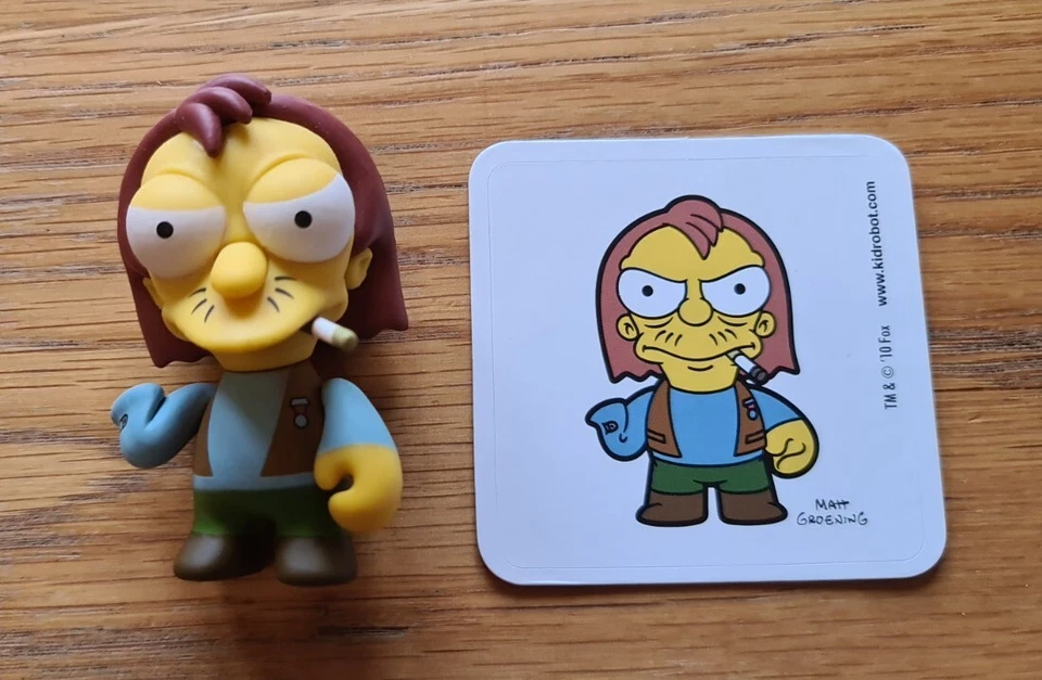 Kidrobot x Simpsons - Herman • Series 2 • 2010 • 3” Vinyl Figure - Image 3 of 4