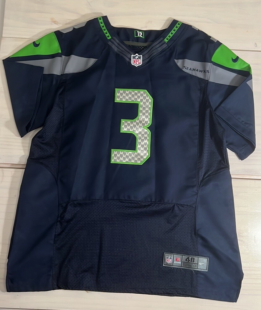 Nike On Field Russell Wilson Seahawks Jersey(M) SALE Buy 2 Get 1 +