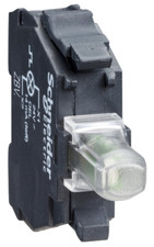 Schneider Electric ZBV-BG4 Red Integral LED, Screw Clamp Terminal, 24/120V~ Used