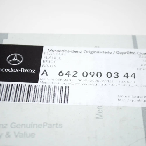MERCEDES-BENZ C W203 EINLASSDROSSELFLANSCH A6420900344 - Bild 9 von 10
