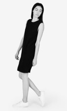 NWOT Everlane The Lux Muscle Dress Black Size XXS HTF