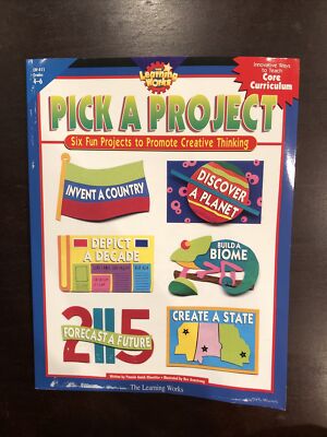 Pick a Project , Fun Projects To Promote Creative Thinking Grade 4-6