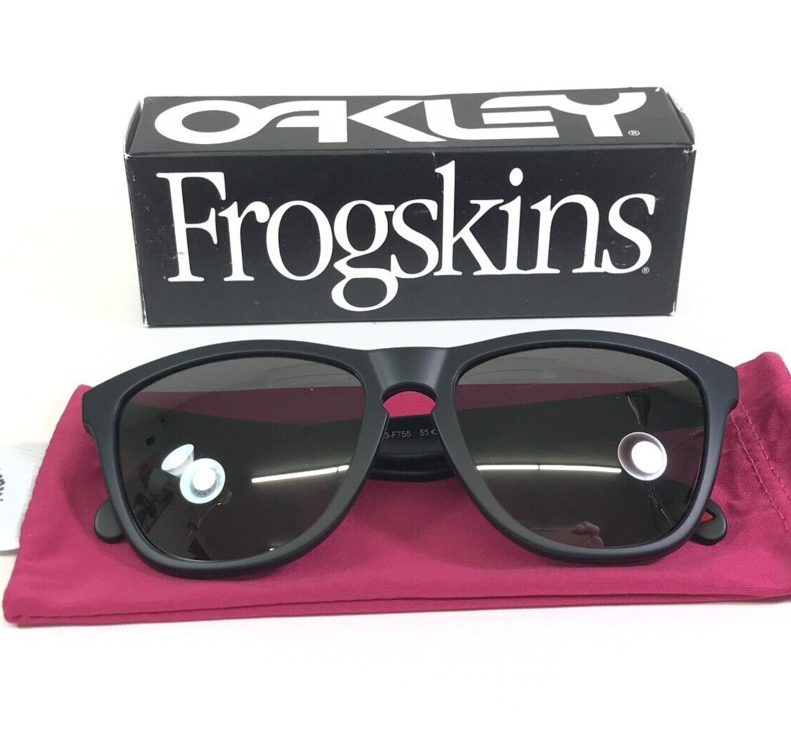Oakley Sunglasses Frogskins OO9013-F755 Matte Black Prizm Black