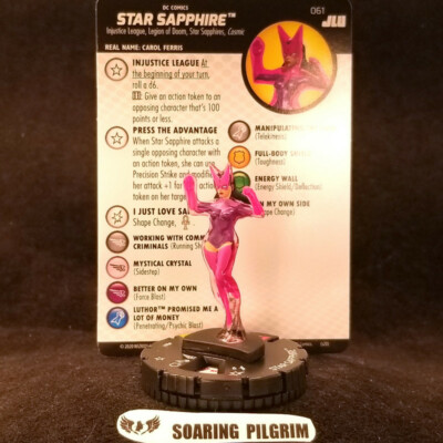 STAR SAPPHIRE 061 Super Rare DC Justice League Unlimited