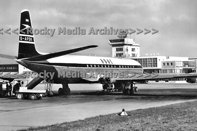 Swq-35 Aviation, BOAC British Airline Comet 4, Frankfurt, Deutschland. Foto